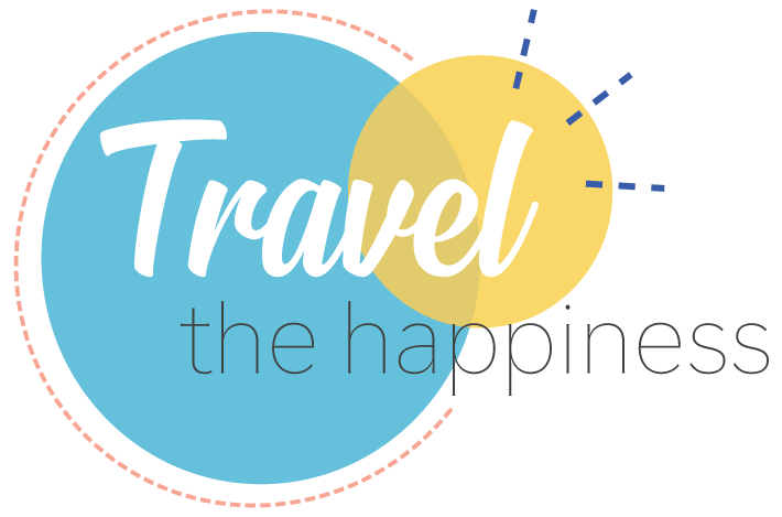 Logotiipo Travel the happiness