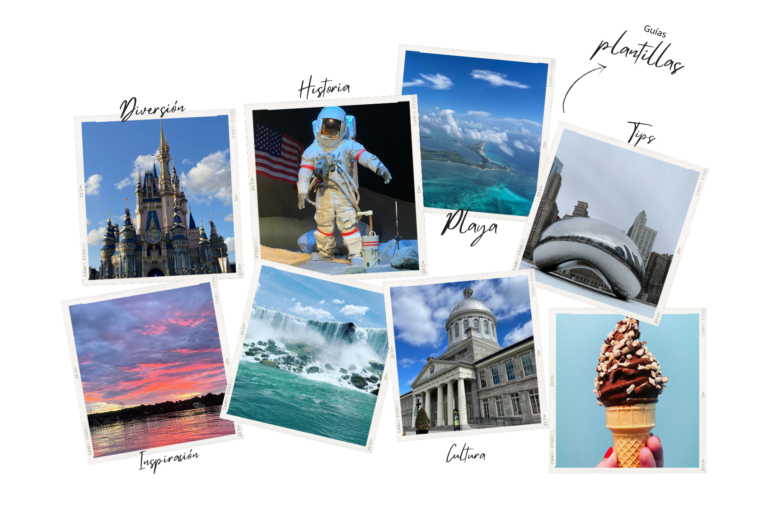 Blog de viajes - collage